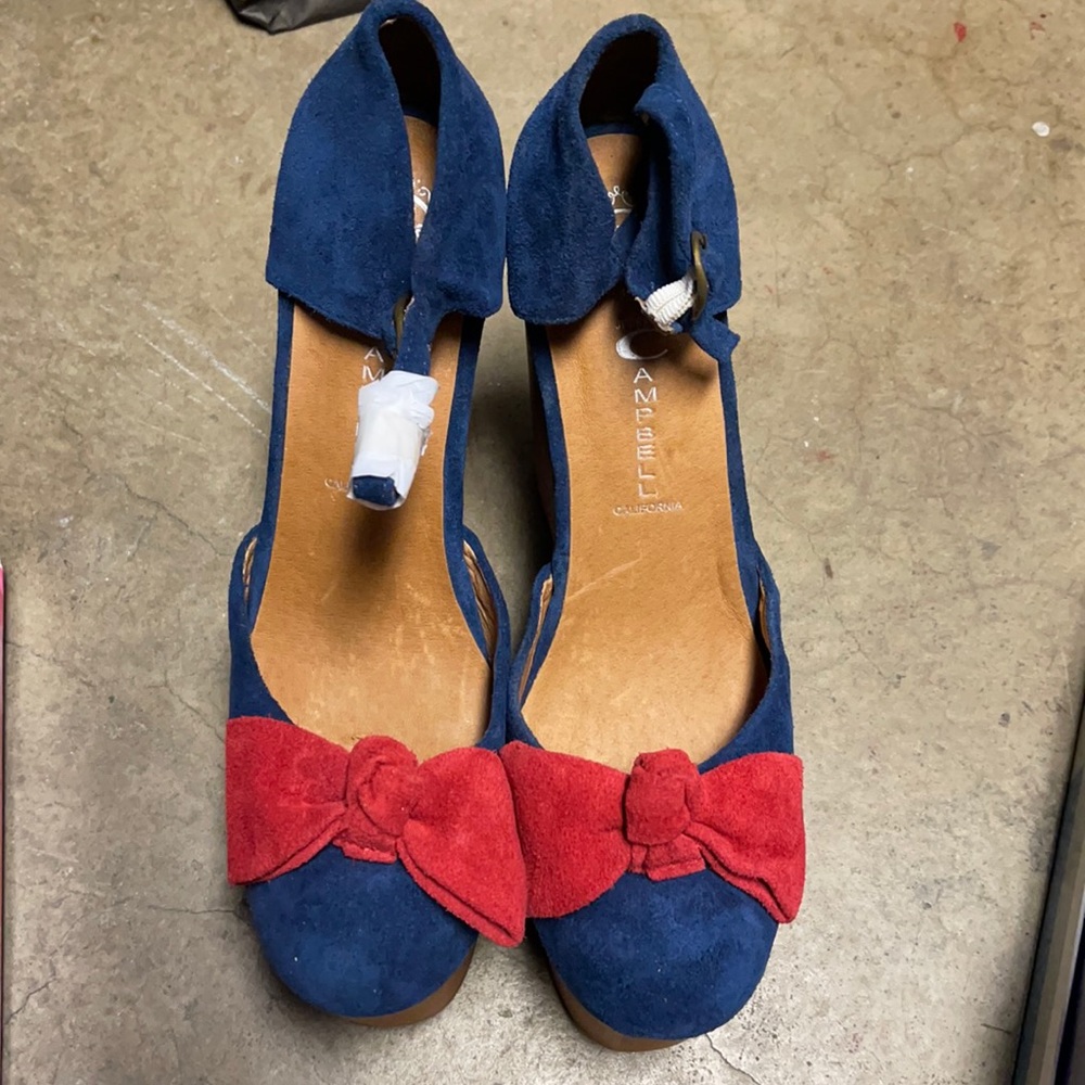 Jeffrey Campbell suede Wedges. NWT/box